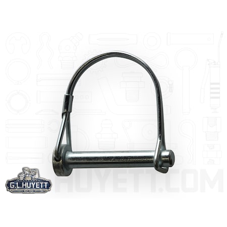 Huyett Snap Pin Rd 2Wire 3/8 x 1-3/8 ZC SNAP-375-1375R